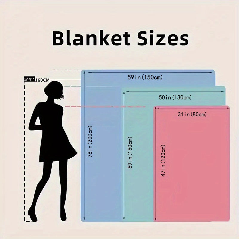 Customizable Stitch Character Design Throw Blanket