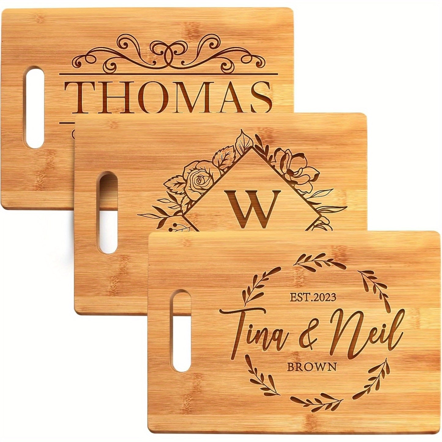 Custom Engraved Bamboo Cutting Board