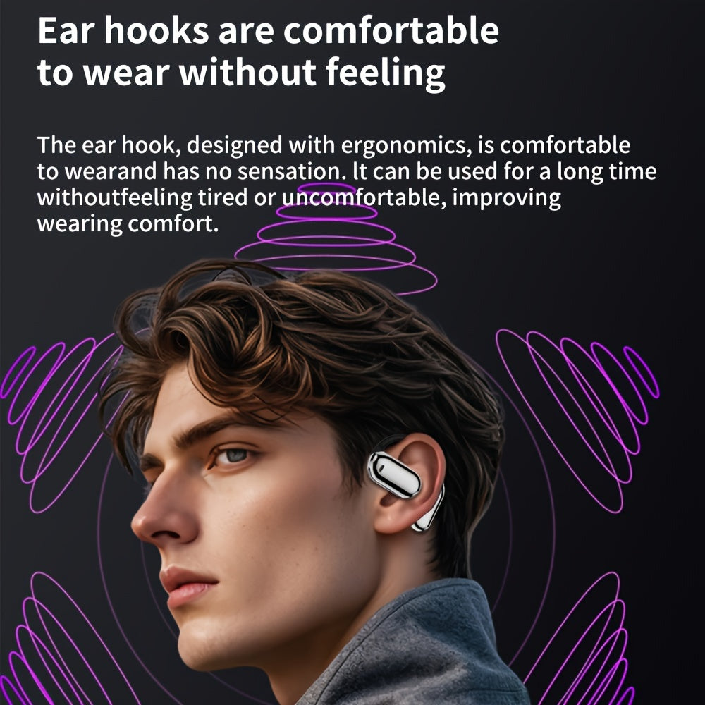 Mosyxe ENC Call Noise Reduction Listen Touch Screen Control Earbuds