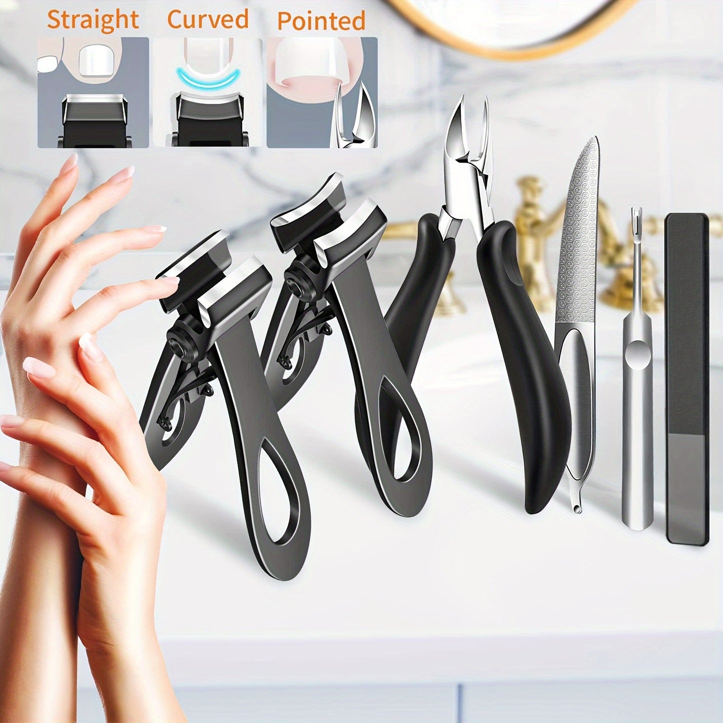 6-Piece Professional Nail Care Kit