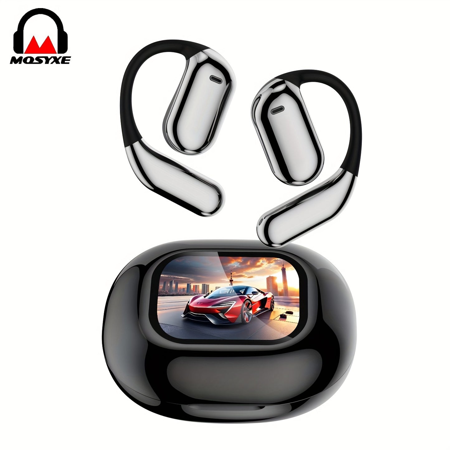 Mosyxe ENC Call Noise Reduction Listen Touch Screen Control Earbuds