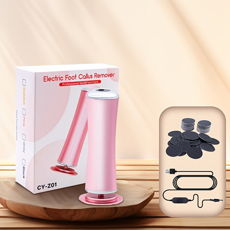 60-Piece Replacement Sandpaper Electric Foot Grinder