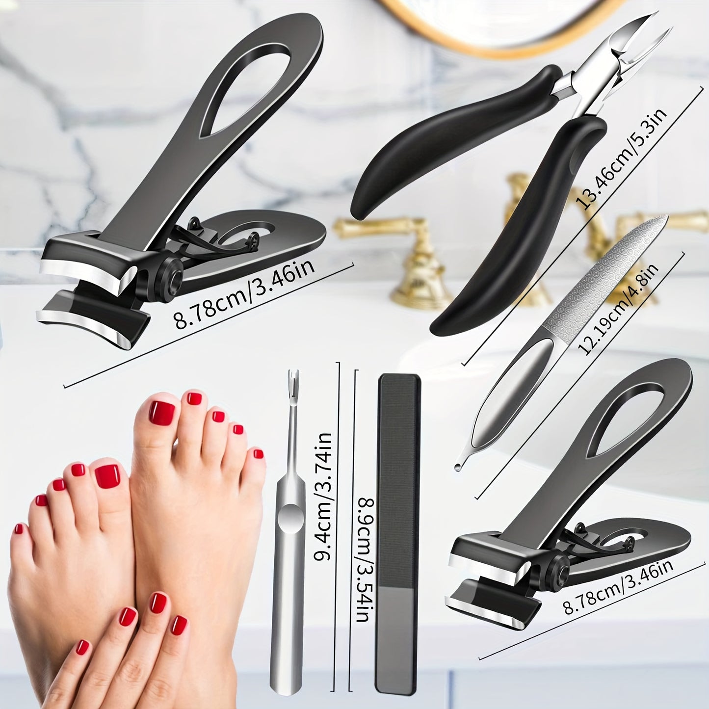 6-Piece Professional Nail Care Kit