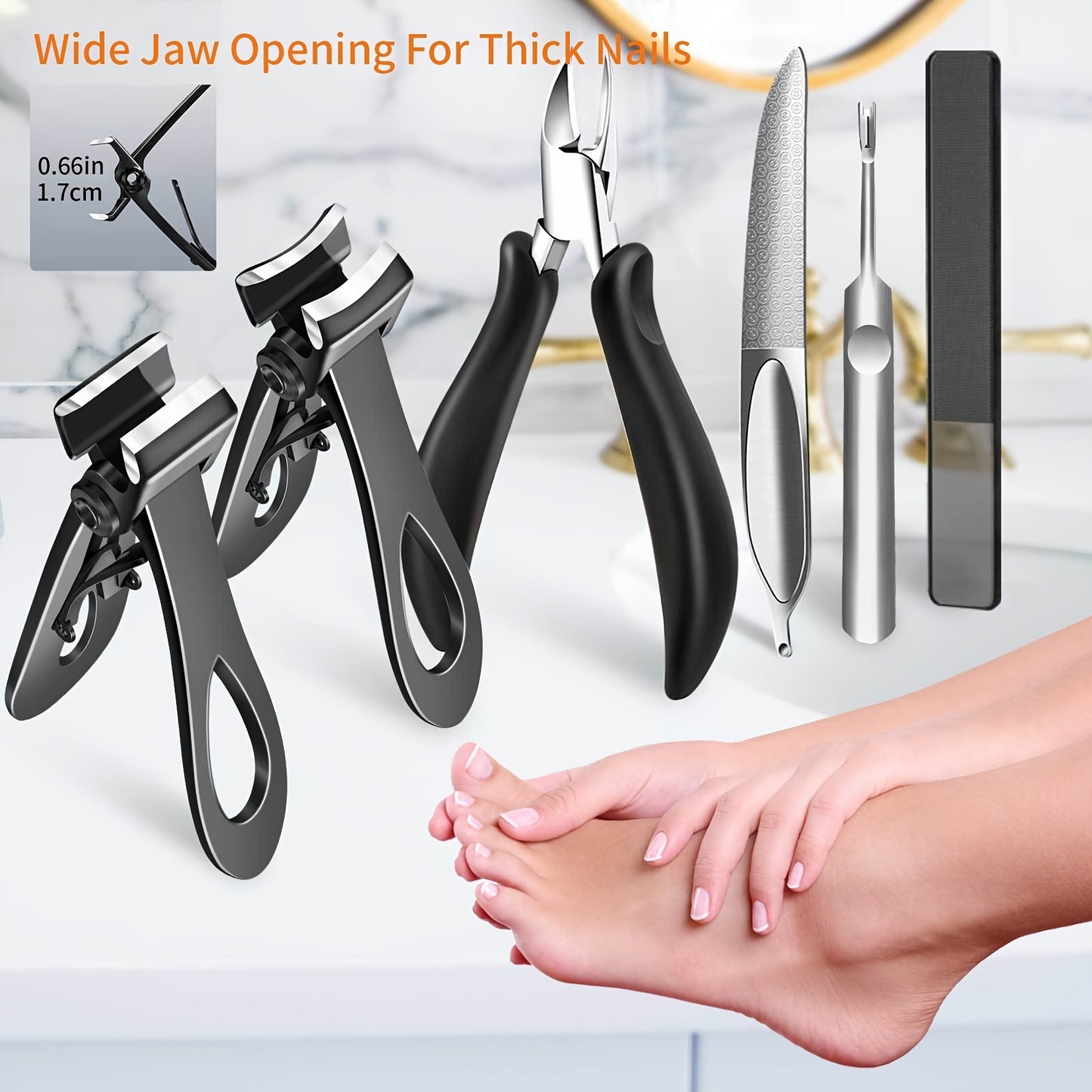 6-Piece Professional Nail Care Kit