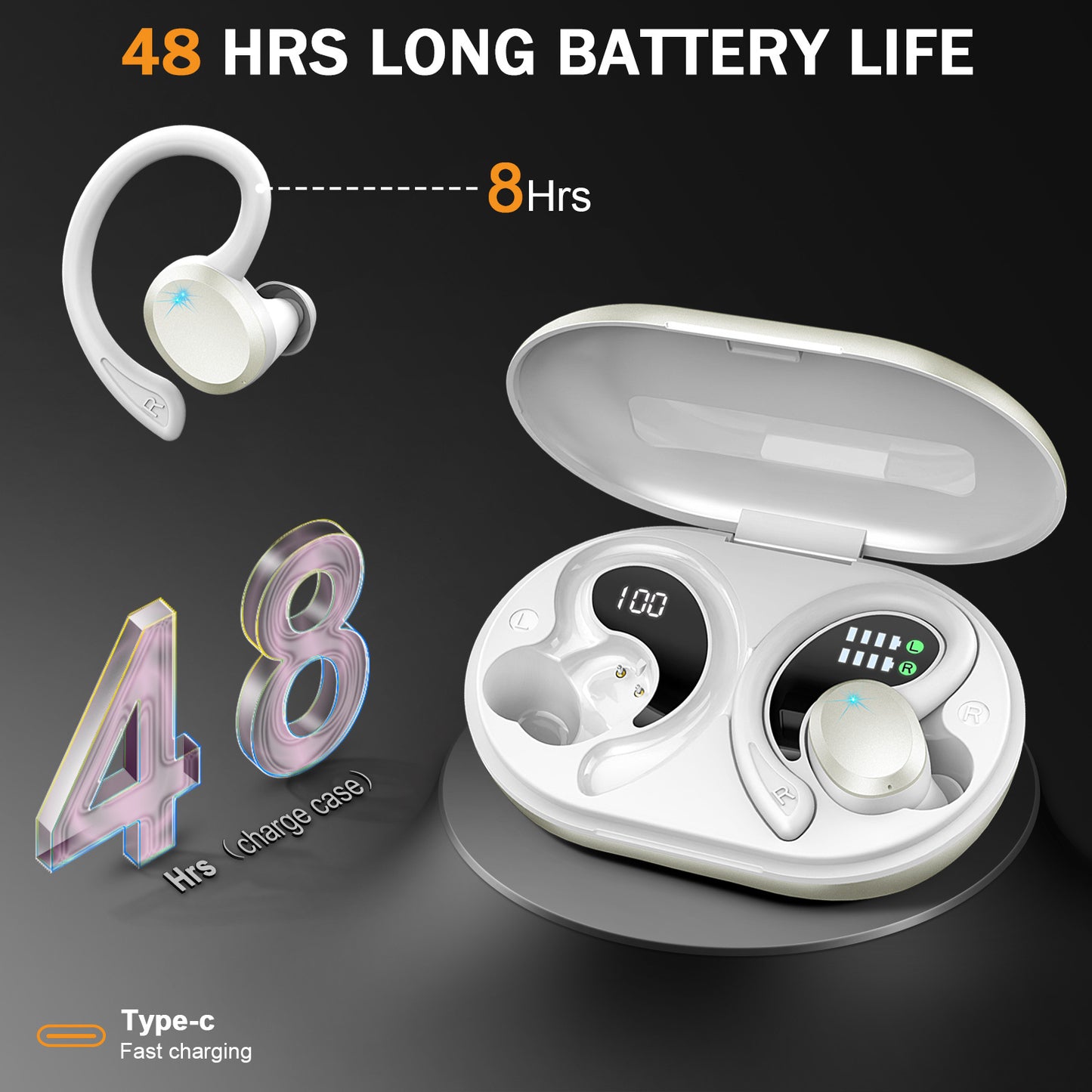Q38 New Wireless Earbuds For Running Sports