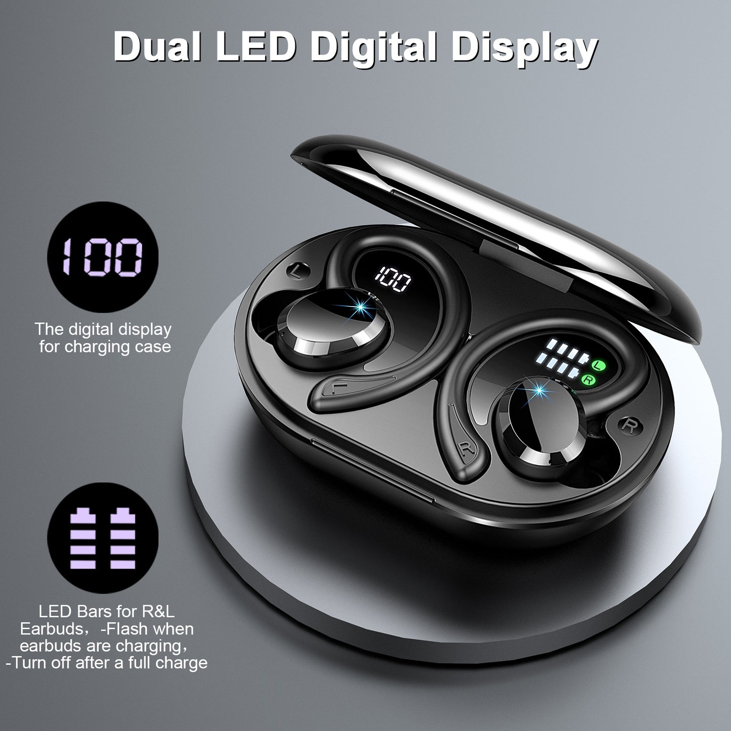 Q38 New Wireless Earbuds For Running Sports