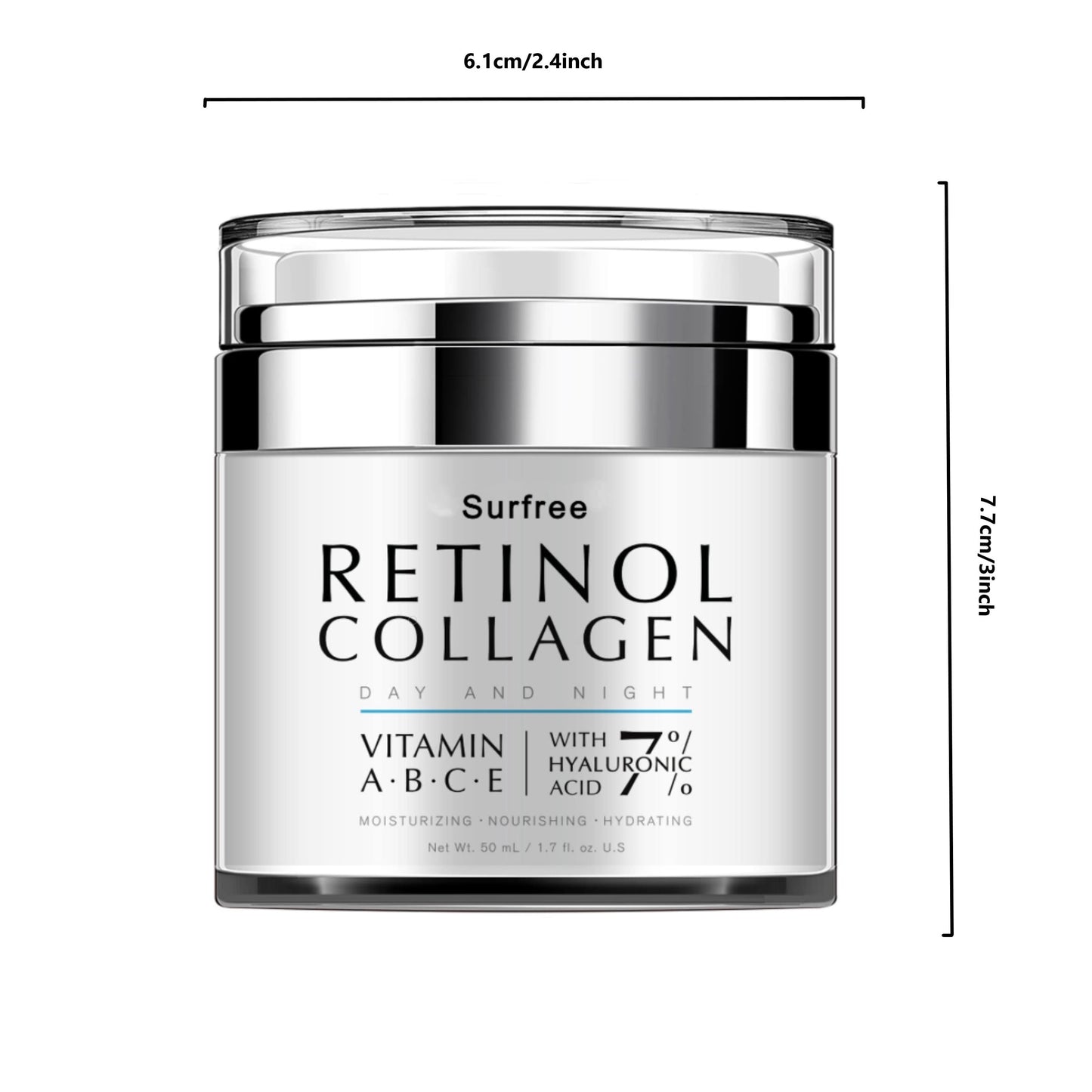 1.69oz Retinol Cream For Face Night And Day