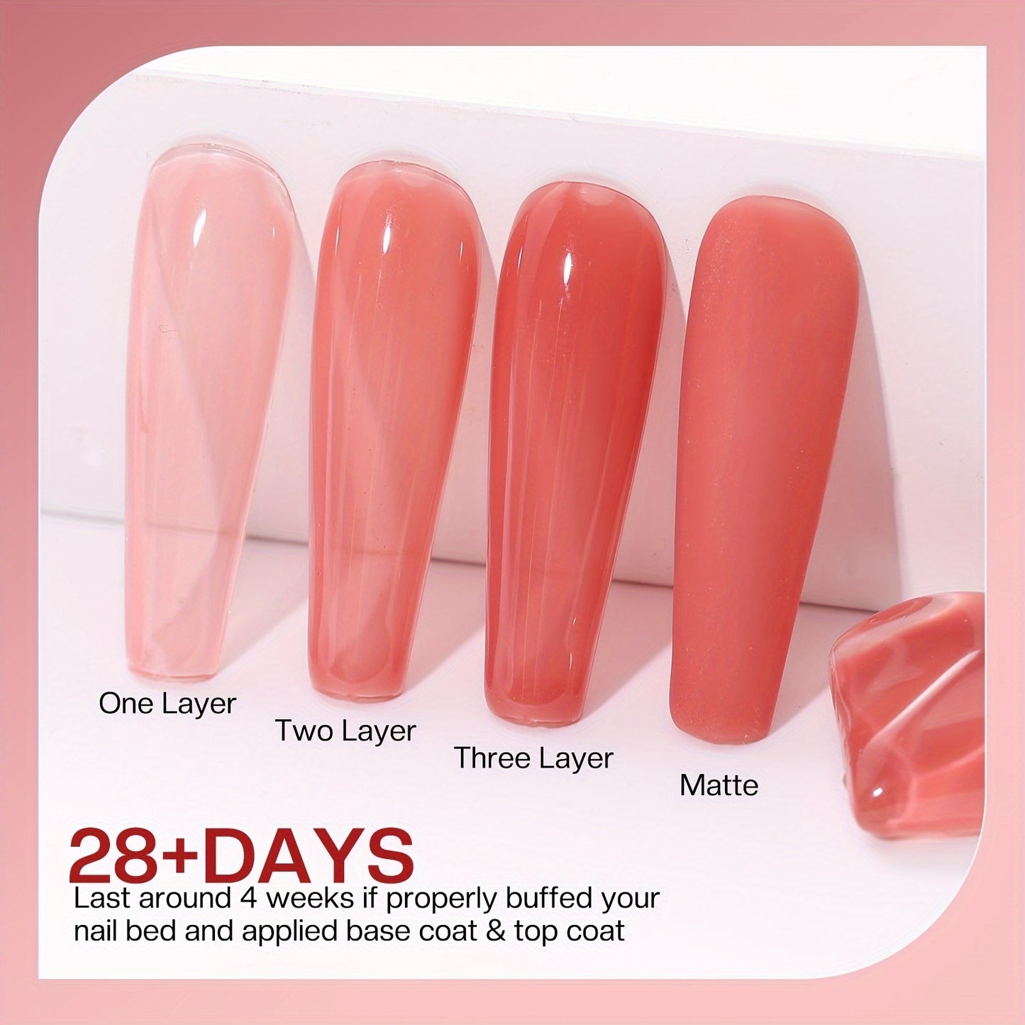 Morovan Gel Nail Polish Kit: 28 Colors Gel Nail Polish Set