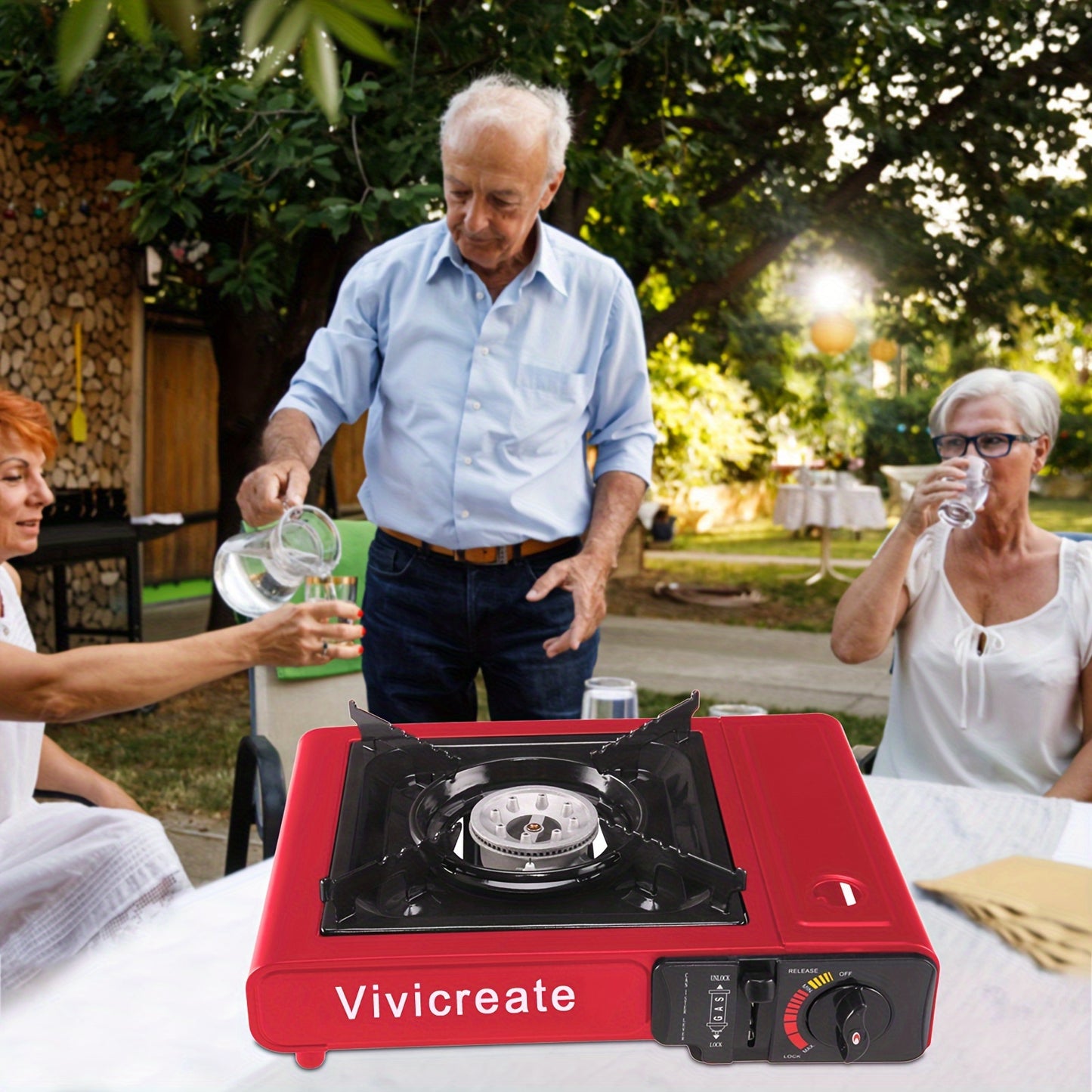Vivicreate 8500 BTU Portable Stove