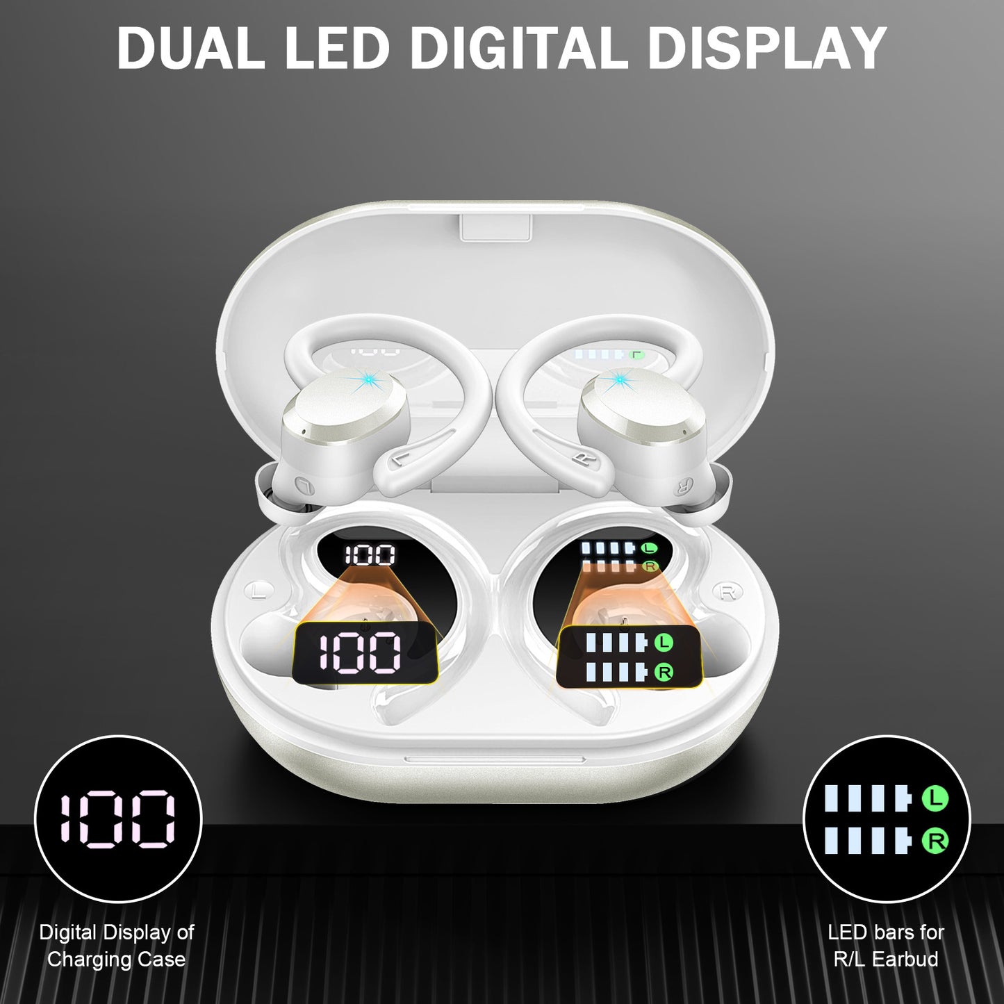 Q38 New Wireless Earbuds For Running Sports