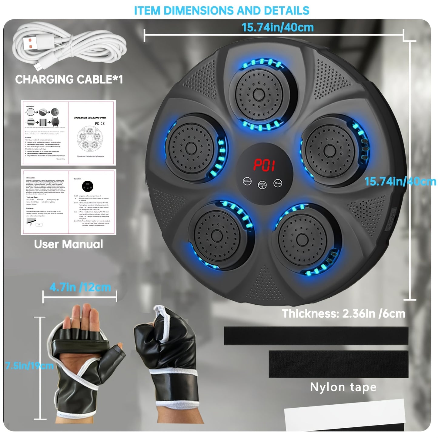 Electronic Music Boxing Machine
